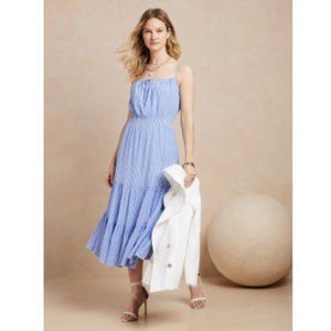 Banana Republic Tiered Gauze Dress